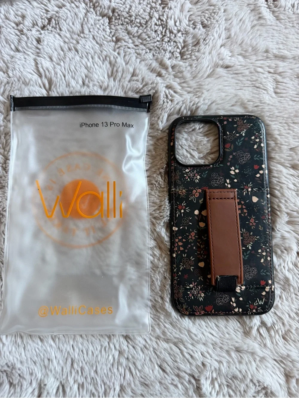 Walli Case Stylish Floral and Sun Pattern Phone Case bundle …..Apple 13proMax